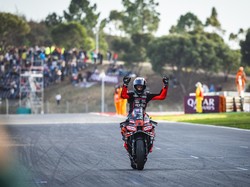 MotoGP Portugal 2025: Marco Bezzecchi Juara, Alex Marquez Kedua
