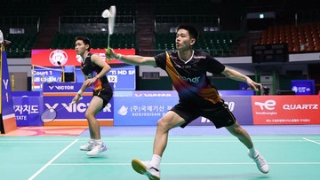 Liputan Olahraga CNN Sport : Hasil Korea Masters 2025: Raymond/Joaquin Runner Up