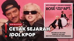 Rose BLACKPINK Tak Menyangka 'APT.' Raih 3 Nominasi Grammy