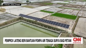 VIDEO: Pemprov Jateng Beri Bantuan Pompa Air Tenaga Surya untuk Petani