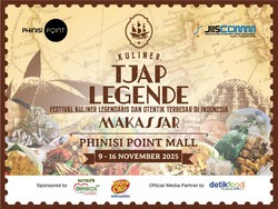Festival Kuliner Tjap Legende Hadir di Makassar, Sajikan 200 Menu Nusantara