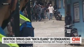 VIDEO: Bentrokan Ormas dan 