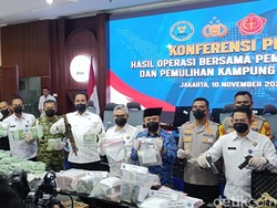 BNN Operasi Tindak Narkoba Se-Indonesia, 1.259 Orang Ditangkap dalam 3 Hari