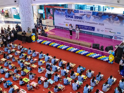 CMA 10th Mental Arithmetic Competition 2025, Kompetisi Nasional Sempoa Diikuti 200 Anak