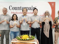 Terus Berinovasi, Counterpain Kini Hadir dalam Bentuk Medicated Plaster