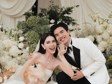 Perjalanan Cinta Davikah dan Ter Chantavit, Pasangan Artis Thailand yang Resmi Nikah