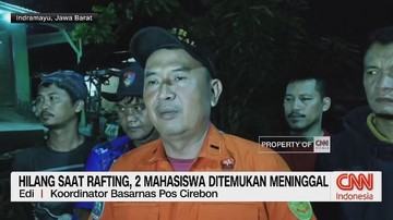 VIDEO: Hilang Saat Rafting, Dua Mahasiswa Ditemukan Meninggal