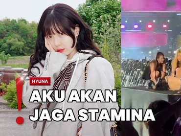 HyunA Minta Maaf usai Pingsan di Panggung Waterbomb Macau 2025