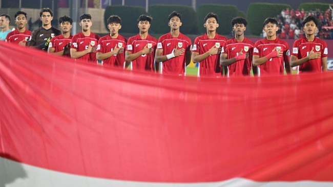Timnas Indonesia U-17 ditahan Honduras pada babak pertama laga pemungkas Grup H Piala Dunia U-17 2025 di Lapangan 2 Aspire Zone, Senin (10/11).