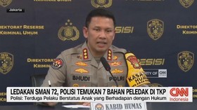 VIDEO: Ledakan SMAN 72, Polisi Temukan 7 Bahan Peledak Di TKP