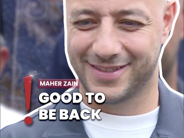 Video: Maher Zain Bahagia Bisa Kembali Hibur Fans Indonesia