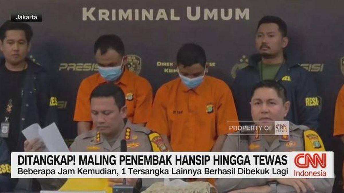 VIDEO: Maling Penembak Hansip Hingga Tewas Ditangkap