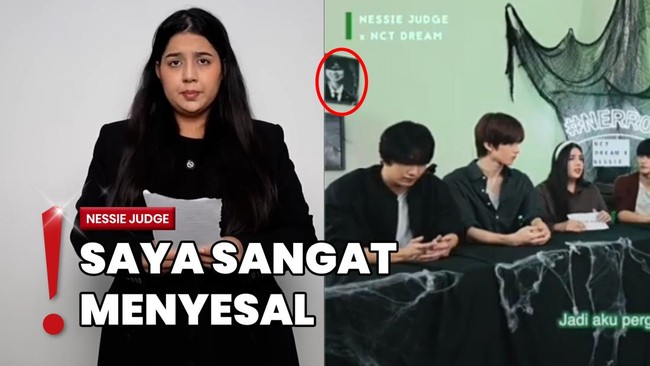 Nessie Judge Minta Maaf usai Foto Junko Furuta Jadi Pajangan di Konten