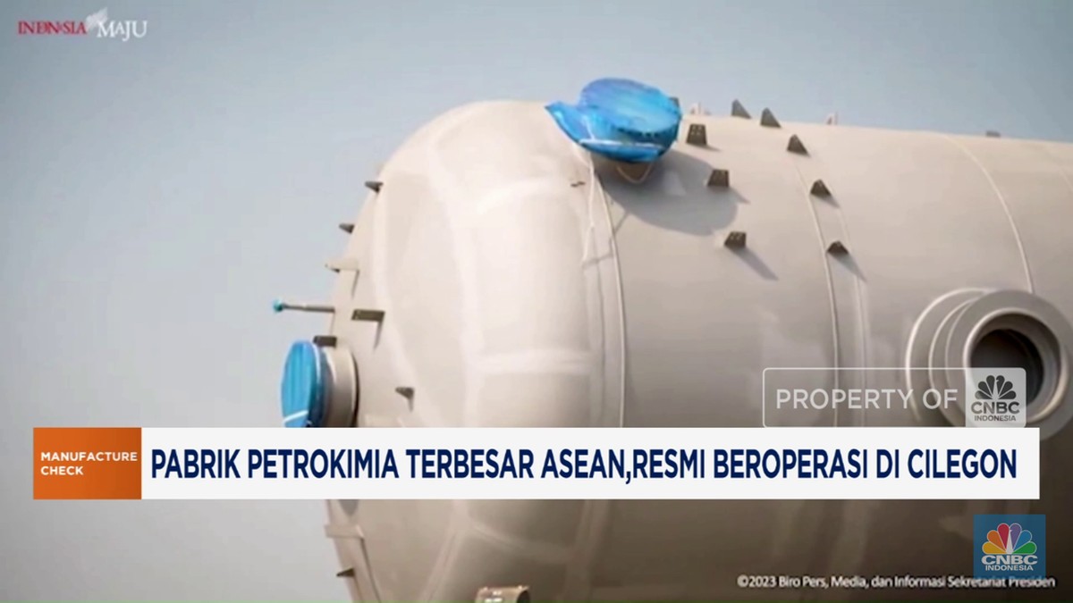 Video: Pabrik Petrokimia Terbesar Asean Resmi Beroperasi di Cilegon