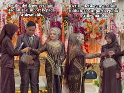 Viral Pengantin di Asahan Bagi-bagi Tas Impor ke Bridesmaid