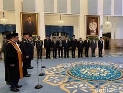 Prabowo Lantik Arif Satria Jadi Kepala BRIN, Amarulla Octavian Wakil