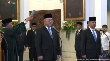 Prabowo Resmi Lantik Arif Satria Jadi Kepala BRIN Gantikan Tri Handoko