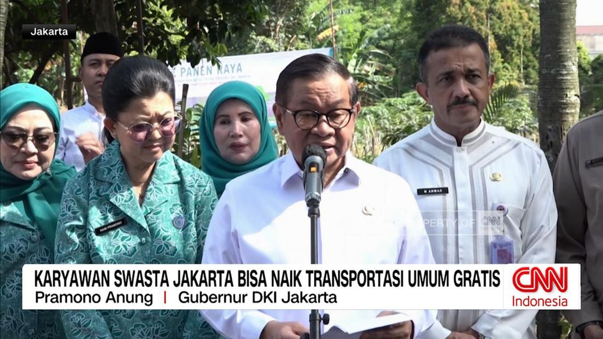 VIDEO: Karyawan Swasta Jakarta Bisa Naik Transportasi Umum Gratis