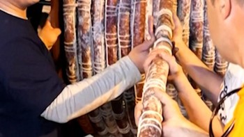 Ramai-ramai Warga Tandil Argentina Bikin Rekor Salami Terpanjang