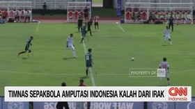 VIDEO: Timnas Sepak Bola Amputasi Indonesia Kalah dari Irak