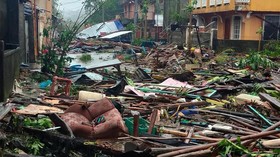 FOTO: Usai Dihantam Topan Kalmaegi, Filipina Diterjang Topan Fung-wong