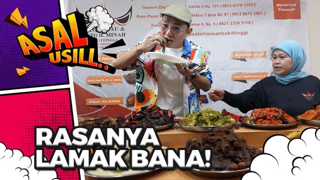 Datang ke Festival Makanan Minang, Kalap Cobain Makanan Khasnya