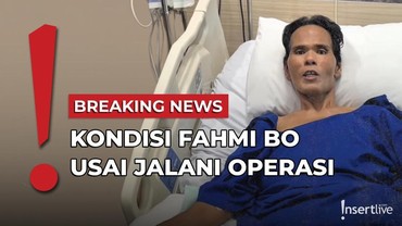 Live Streaming: Kondisi Fahmi Bo Usai Pulang dari Rumah Sakit Pascaoperasi