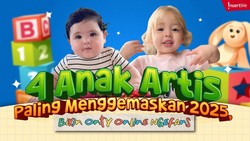 4 Anak Artis Paling Menggemaskan 2025, Bikin Onty Online Ngefans