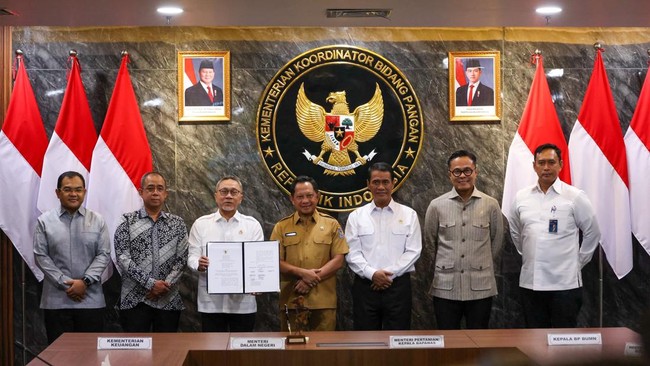 SKB antara Kementan, Kemendagri hingga Kemenkeu ini menegaskan peran pemerintah dalam memperkuat sistem logistik pangan nasional, khususnya di tahap pascapanen.