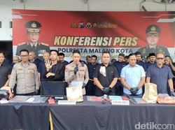 Polresta Malang Kota Amankan 51 Tersangka dalam Operasi Sikat Semeru