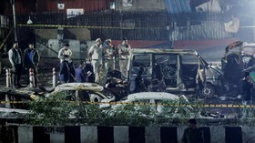 FOTO: Detik-detik usai Mobil Meledak di Jalanan New Delhi