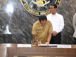 Mendagri Teken SKB untuk Percepatan Penyediaan Infrastruktur Pascapanen