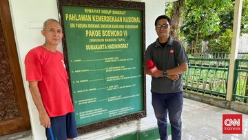 Makam Pahlawan Nasional Pakubuwono VI di Ambon Kini Tampak Tak Terurus