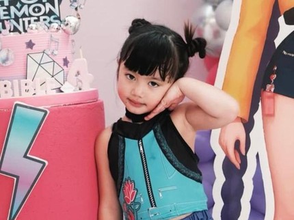 Potret Cantiknya Bible Anak Felicya Angelista Dandan ala Zoe 'Kpop Demon Hunters'