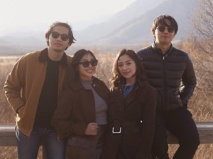 Kompak Banget, Potret Nikita Willy dan Nona Willy Liburan Bareng Suami dan Anak ke Jepang