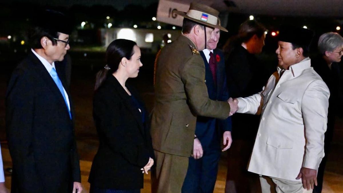 Prabowo Tiba di Sydney Mulai Kunjungan Kenegaraan ke Australia