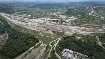 FOTO: Mengintip Progres Bendungan Jragung yang Ditargetkan Kelar 2026