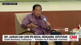 VIDEO: SBY Jadikan Ilmu dari IPB Modal Mengambil Keputusan
