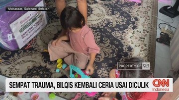 VIDEO: Sempat Trauma, Bilqis Kembali Ceria Usai Diculik