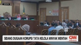 VIDEO: Sidang Dugaan Korupsi Tata Kelola Minyak Mentah