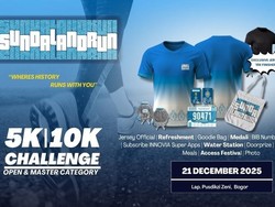 Festival Lari Sekaligus Aksi Sosial Sundaland Run 2025, Spesial Promo 11.11!