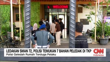 VIDEO: Ledakan SMAN 72, Polisi Temukan 7 Bahan Peledak di TKP