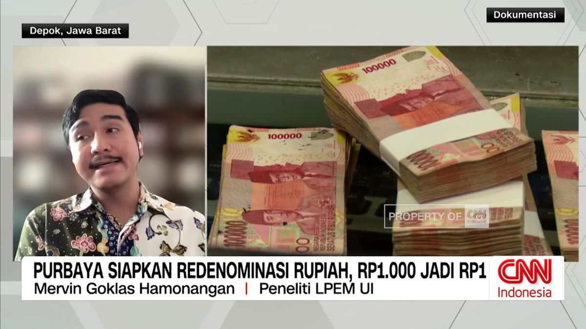 VIDEO: Purbaya Siapkan Redenominasi Rupiah, Rp1.000 Jadi Rp1