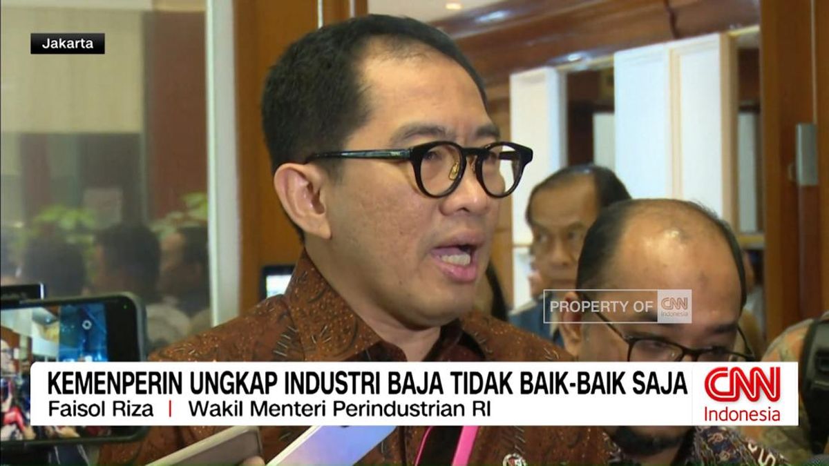 VIDEO: Kemenperin Ungkap Industri Baja Tidak Baik-Baik Saja