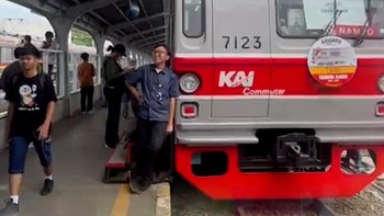 Arigato! Tiga KRL Eks Jepang Pensiun di Stasiun Jakarta Kota