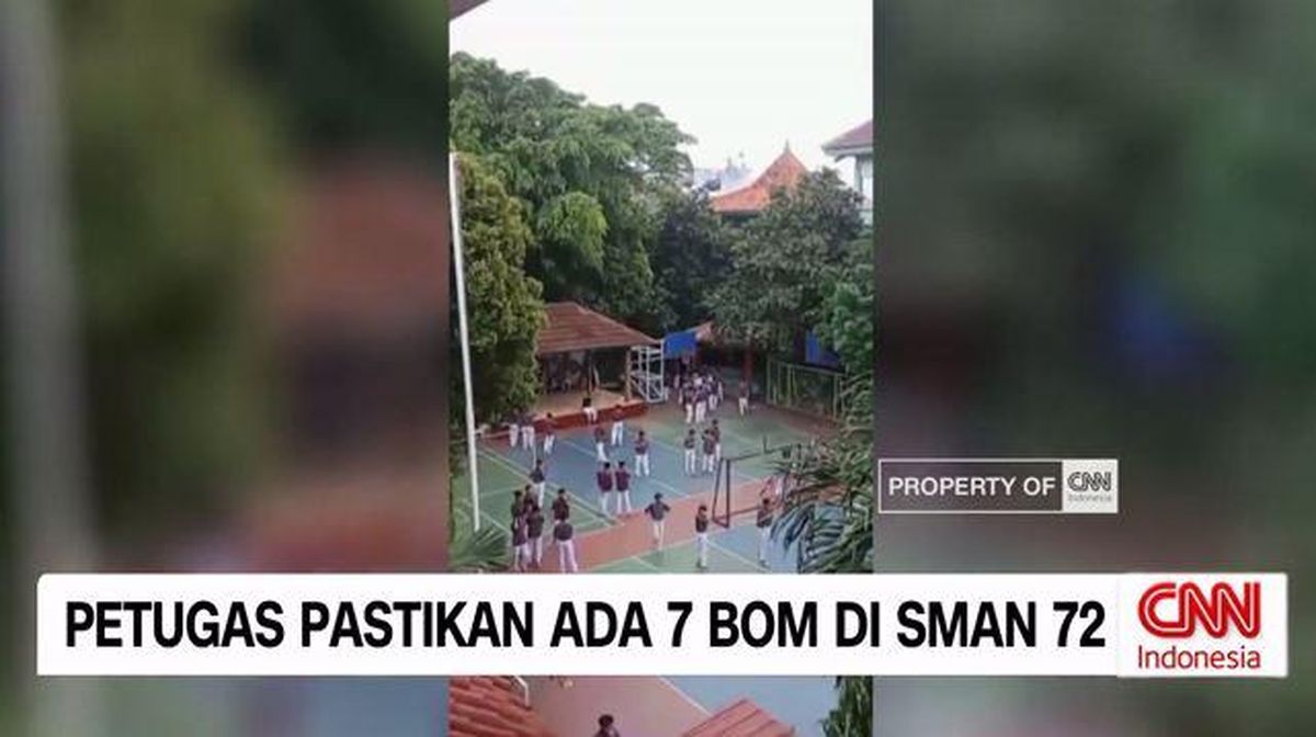 VIDEO: Bom Di SMAN 72 Dikendalikan dari Jarak Jauh