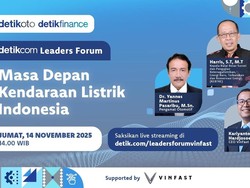 Menilik Potensi RI Jadi Pemain Utama Kendaraan EV di detikcom Leaders Forum