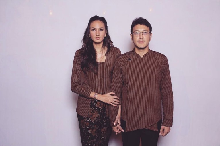 Nadine Chandrawinata dan Dimas Anggara