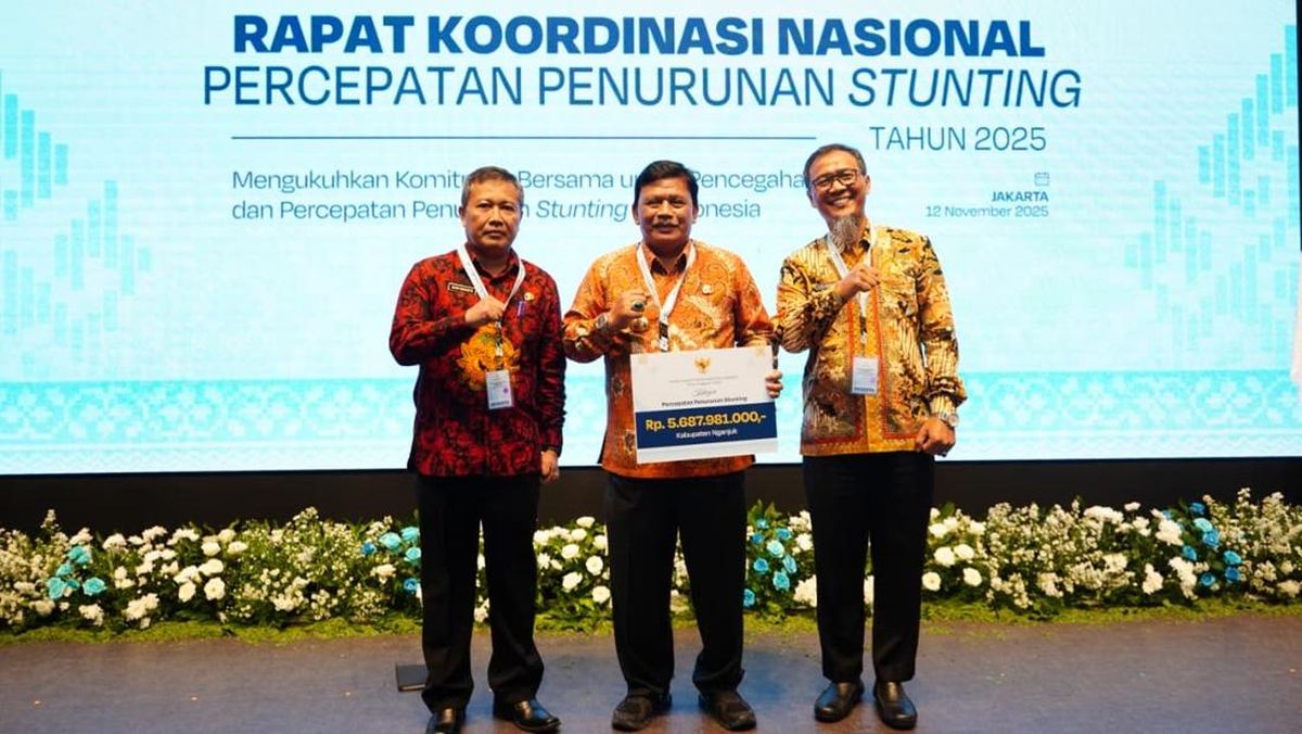 Pemkab Nganjuk Raih Insentif Rp5,6 M Berkat Kesuksesan Tekan Stunting