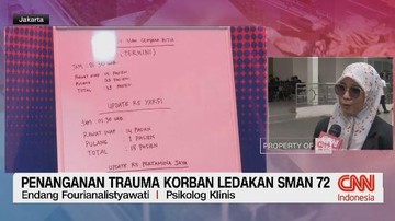 VIDEO: Penanganan Trauma Korban Ledakan SMAN 72